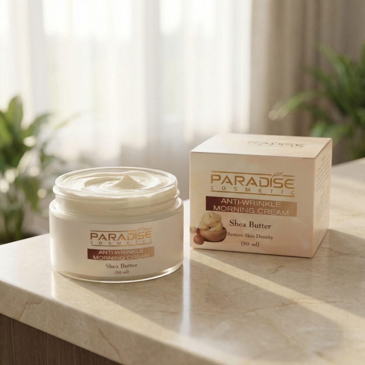 Anti-Wrinkle Morning Cream – Shea Butter - Image 3