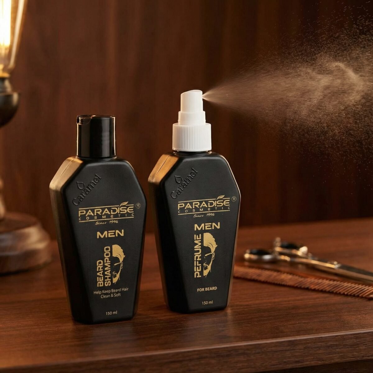 Men Beard Care Set – Shampoo & Perfume - Image 3