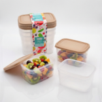 FreshLife Food Container Set (1.2L, 3-Piece)