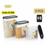 FreshLife Elegant Storage Container Set (3-Piece)