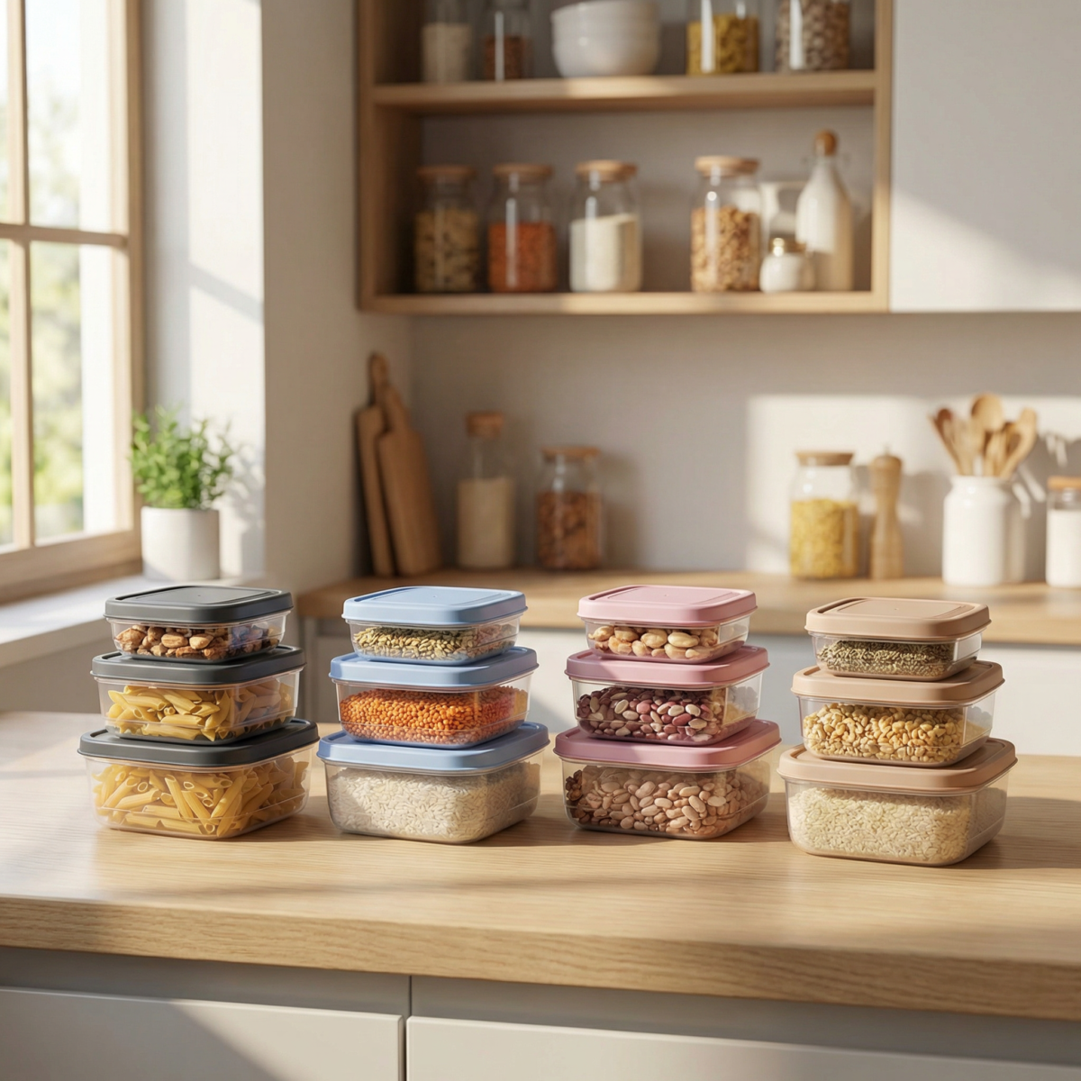 FreshLife 3-Piece Container Set (0.3L /0.6L /1L) - Image 3