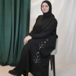 Floral Embroidered Abaya
