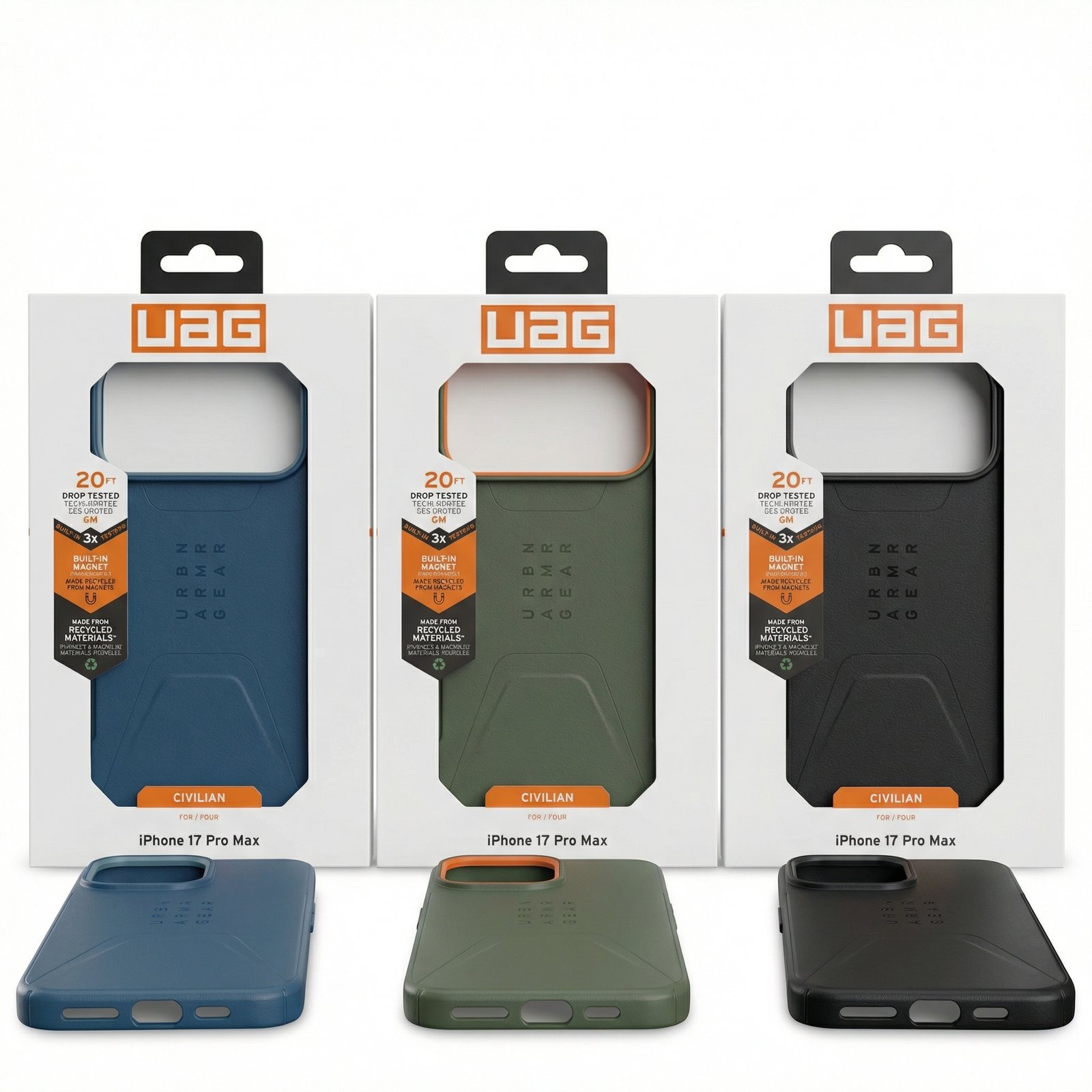 hf_20260228_094758_55aa9bc3-1eee-43fa-9060-804dd72e6f80 UAG Designed for iPhone 17 Pro Max Case Civilian - Image 1