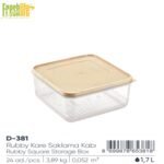 FreshLife Rubby Square Storage Box 1.7L - Image 5