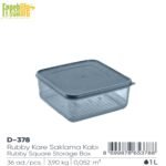 FreshLife Rubby Square Storage Box 1L