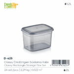 FreshLife Rectangle Food Storage Container 2L