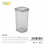 FreshLife Tall Square Pantry Container