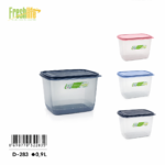 FreshLife Square Storage Container 0.9L