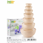 FreshLife Sympathy Bowl with Lid – 7 Pieces Set - Image 4
