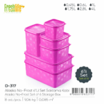 FreshLife Alaska No Frost Storage Set (6 Piece)