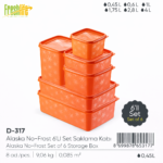 FreshLife Alaska No Frost Storage Set (6 Piece) - Image 5