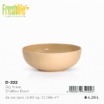 FreshLife Shallow Kitchen Bowl 4.25L