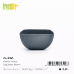 FreshLife Large Square Bowl 6L