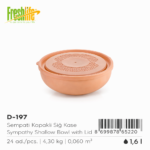 FreshLife Shallow Bowl with Lid  1.6L - Image 4