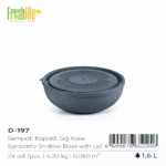 FreshLife Shallow Bowl with Lid  4.25L - Image 3