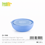 FreshLife Shallow Bowl with Lid  2.6L