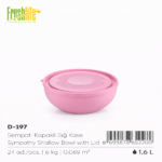 FreshLife Shallow Bowl with Lid  1.6L - Image 2