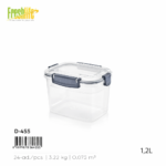 FreshLife Classy Sealed Rectangle Storage Box 1.2L
