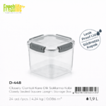 FreshLife Square Food Storage Container 1.9L