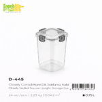 FreshLife Medium Square Food Storage Container 0.75L