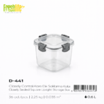 FreshLife Compact Leak-Proof Food Storage Box 0.6L