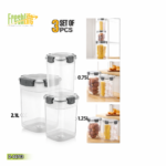 FreshLife 3-Piece Pantry Storage Container Set
