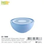 FreshLife Bowl with Lid – 3.6L - Image 4
