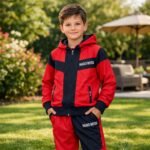 Kids Sport Tracksuit Red Edition - Image 2